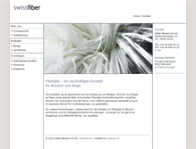 Tablet Screenshot of fiberglas.ch